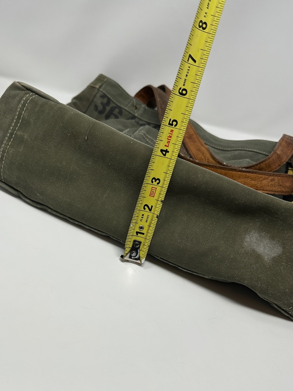 Mona B bag - Mona B tote - canvas tote military bag - Picture 9 of 16
